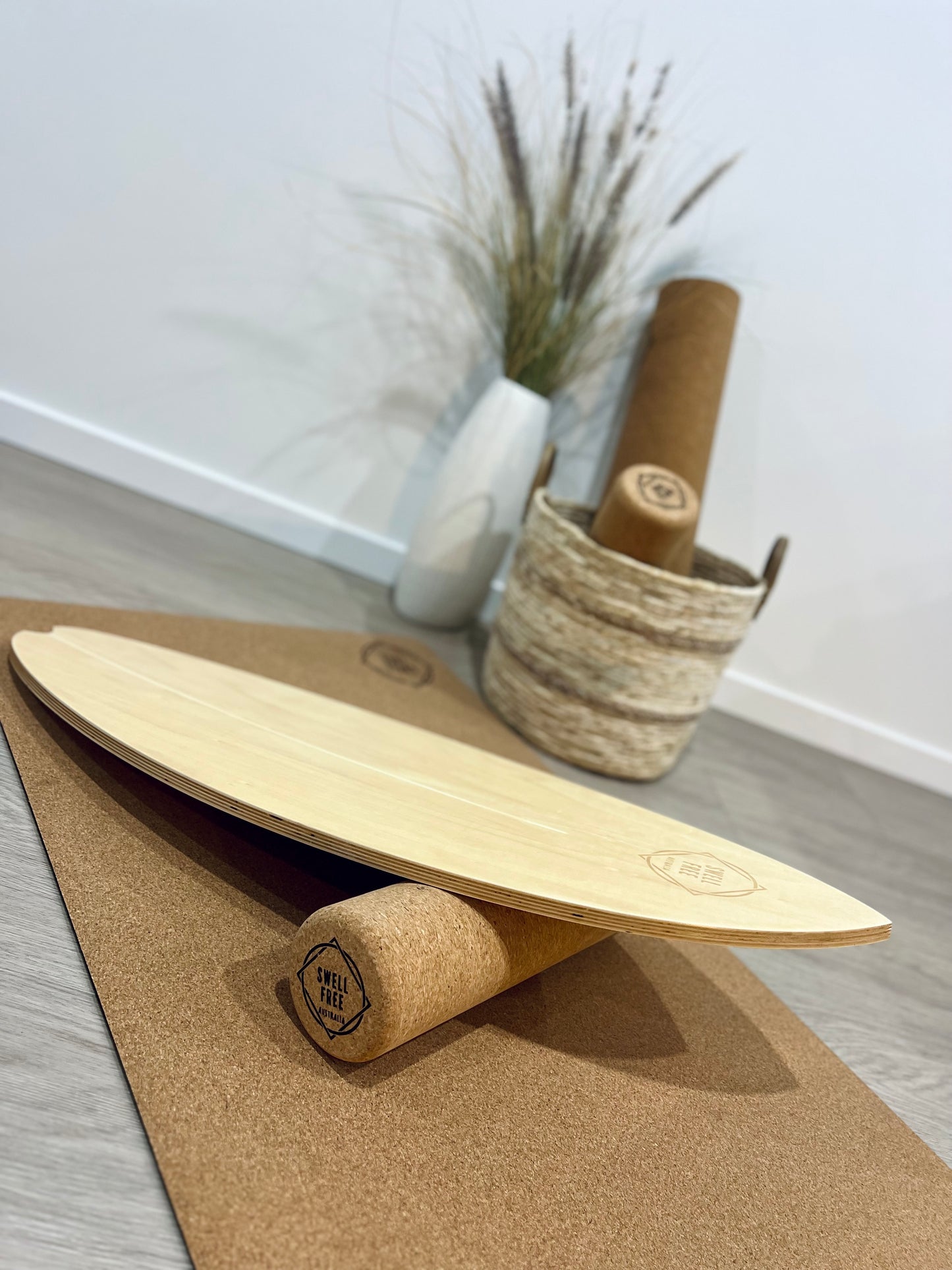 Wooden Wave Balance Board